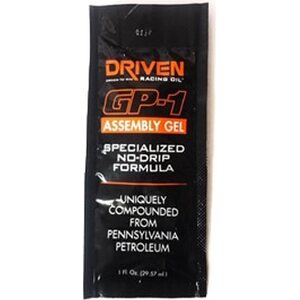 Driven Racing Oil - 00778 - GP-1 Assembly GEL 1oz Packet No Drip Formula